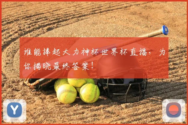 谁能捧起大力神杯世界杯直播，为你揭晓最终答案！